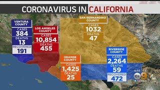 San bernardino county thursday reported 36 new cases of the novel
coronavirus and eight additional deaths, while ventura an 19 cas...