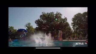 Billy And Ladies Of Hawkins Pool Scene: season 3 episode 1