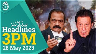 Resignations of PTI leaders continues - Imran Khan responds to Sanaullah&rsquo;s claims - Aaj News