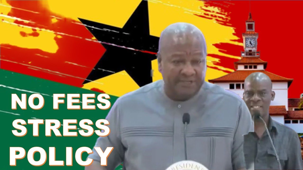 Mahama AGAIN! | Launches NO FEES STRESS Policy