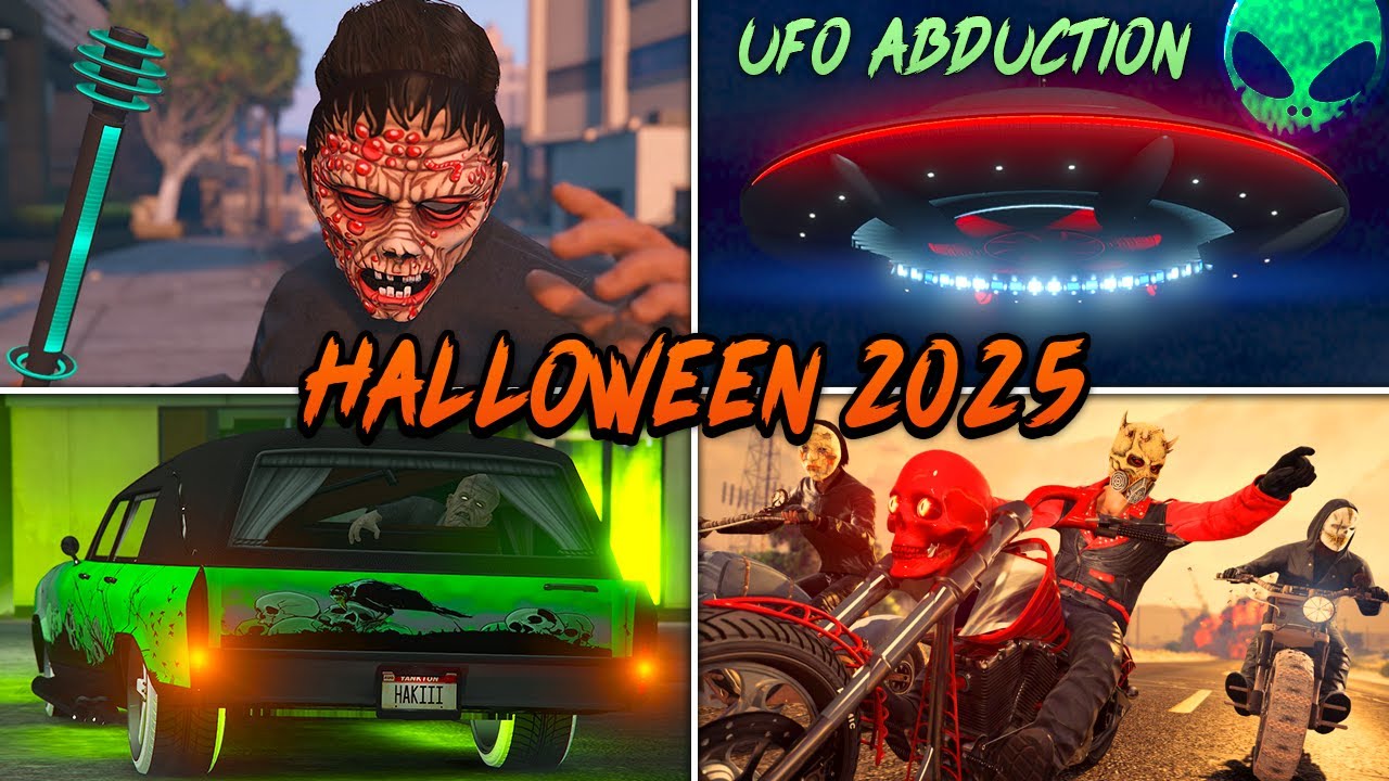 NEW LIMITED TIME HALLOWEEN ITEMS IN GTA ONLINE Halloween Update 