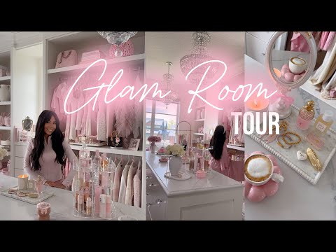 My DREAM Glam Room Tour 🎀🪽 | SLMISSGLAM  thumbnail