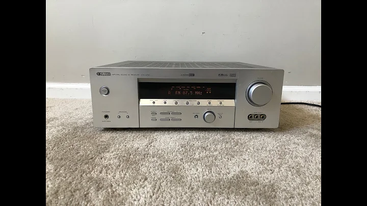 How to Factory Reset Yamaha HTR-5750 6.1 Home Theater Surround Receiver