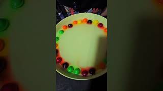 Skittles Rainbow Science Experiment Fun Easy Candy Experiments At Home