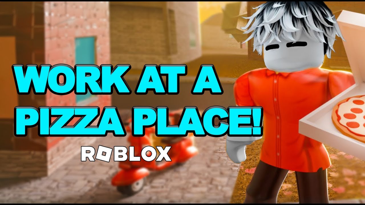 CrashPanda Runs a PIZZA Shop in Roblox! 🍕 | Work at a Pizza