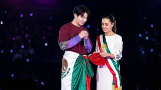 Breaking News! Jungkook Gets the Biggest Surprise of the Night from Mexico’s President screenshot 5
