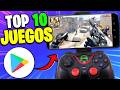✅ Top 10 JUEGOS de CELULAR con MANDO! | JUEGOS DE PLAYSTORE ▶️