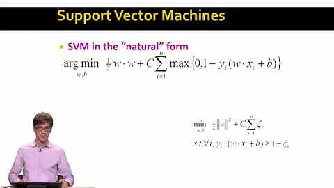 7   4   Soft Margin SVMs 9 46