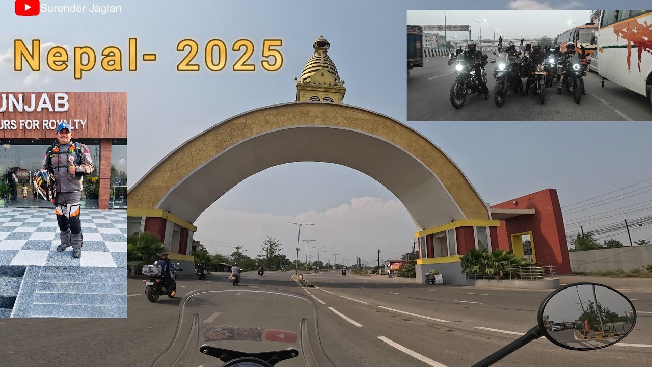 Ep1-Nepal 2025 -Pahli videsh bike Trip,Sanauli entry #nepal #biketour #nepalbiketrip #roadtrip