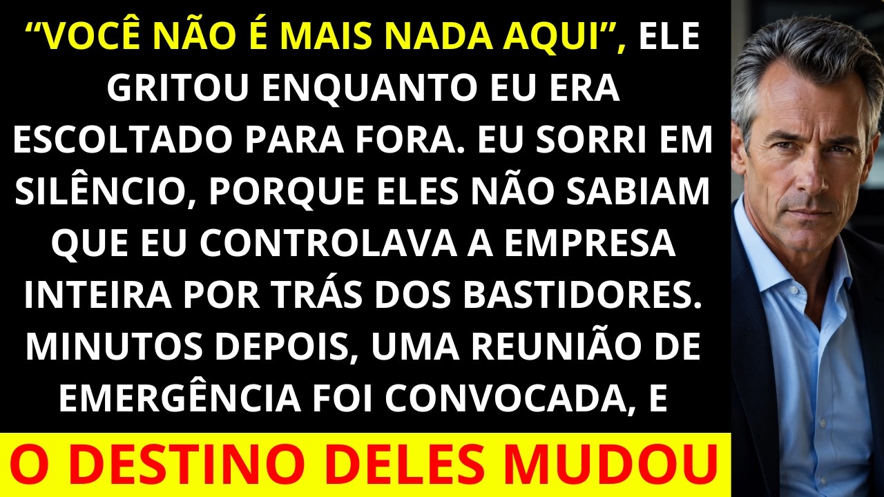 Saí do prédio às 14h47 de uma terça-feira. O segurança Danny, que conheço há doze anos, acompanhou-me até ao carro com o olhar no chão. "Desculpe por isto, Sr. Ashford. Não me parece certo",...