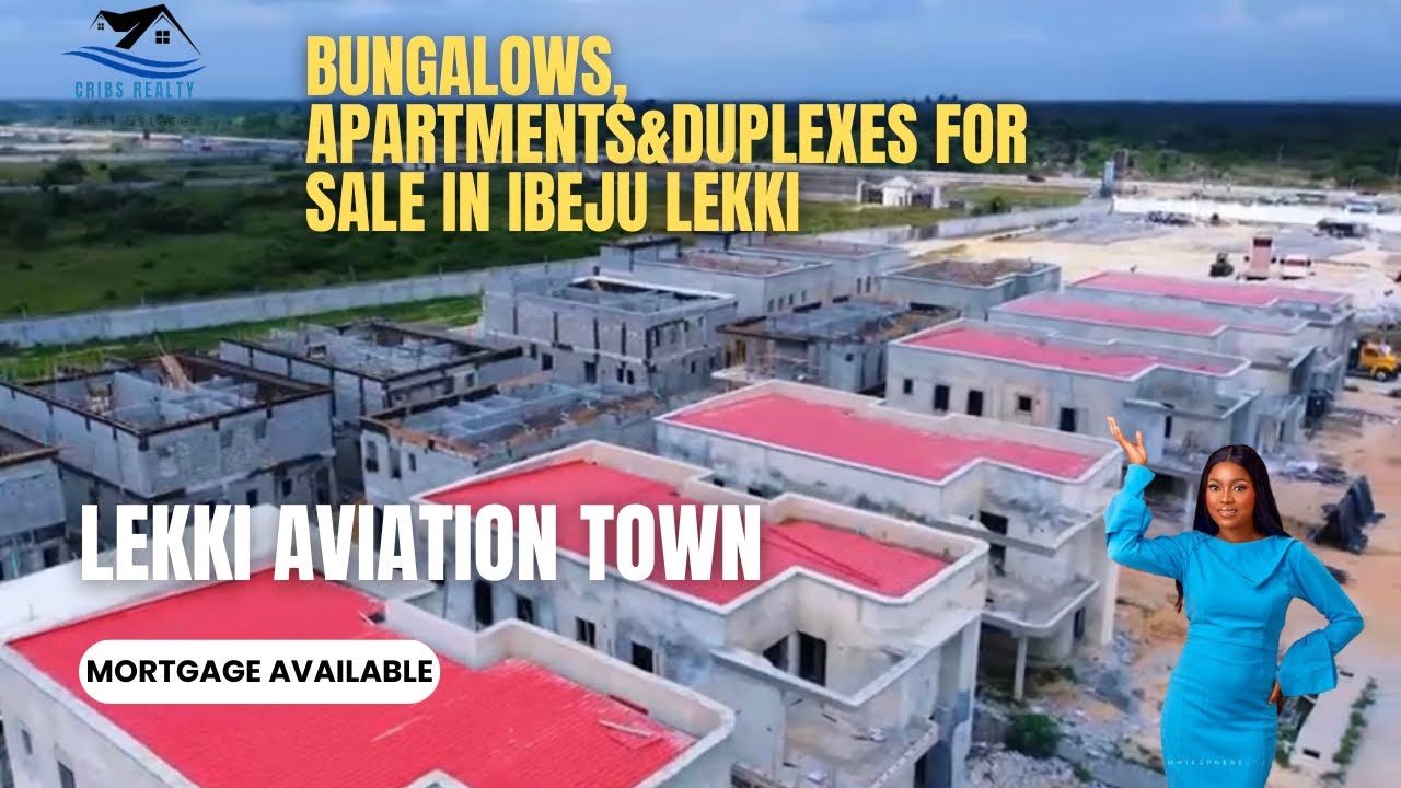 5 YEARS  PAYMENT PLAN | House for sale in ibeju Lekki Lagos | Lekki Aviation Town