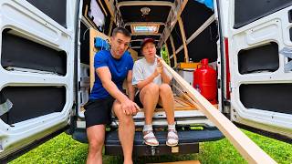 This Is NOT What We Expected! | Our Iveco Campervan Build Continues