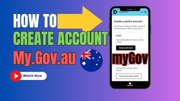 My.Gov.au Create Account:⏬👇 Step-by-Step Guide to Creating a myGov Account | 2024 Tutorial #mygov
