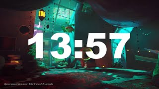 13 minutes 57 seconds [837 secs] clock timer countdown || Alarm Focus || Chill Music