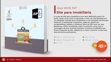 Site para imobiliária - Aula 01 - Java WEB com JSP