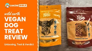 Wild Earth Dog Treat Review: My Dog Tried Vegan Treats