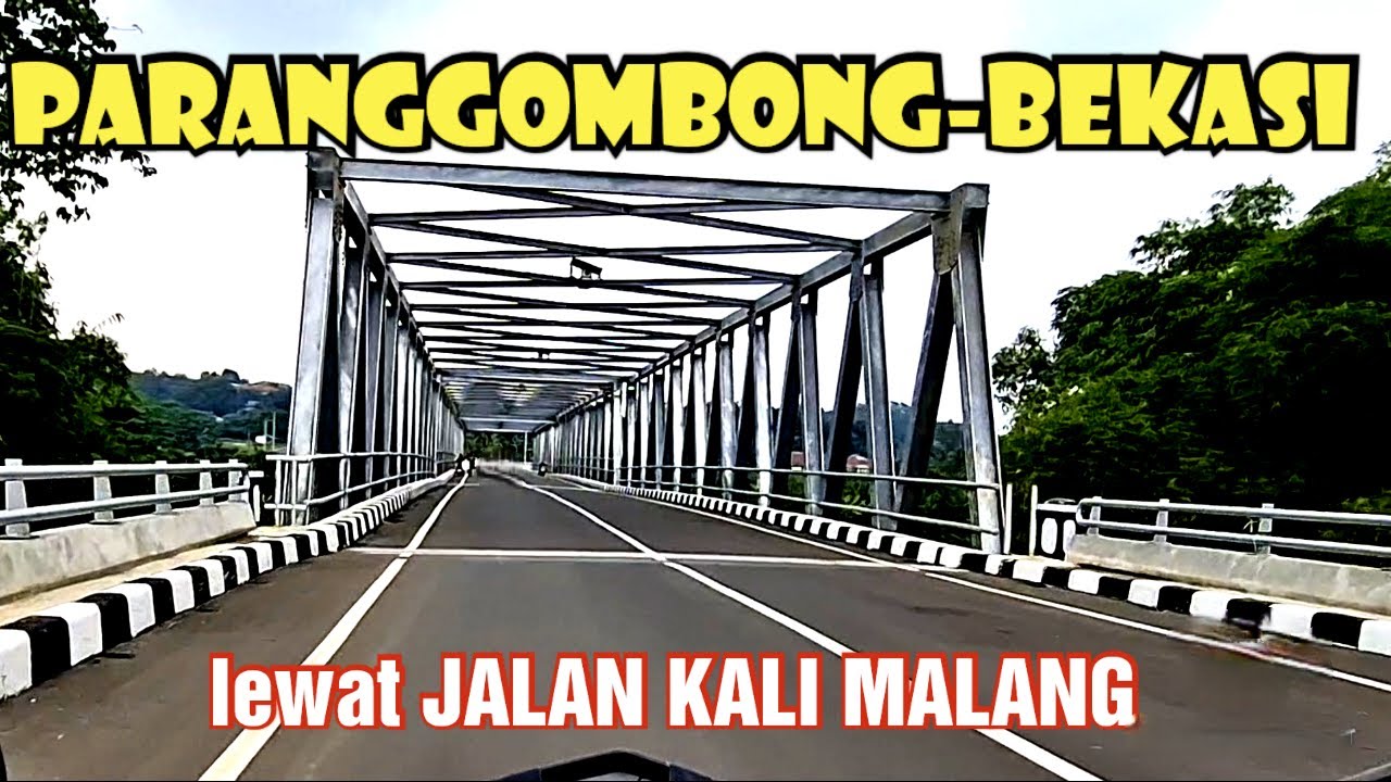RUTE PARANG GOMBONG PURWAKARTA KE  BEKASI via JALAN KALIMALANG