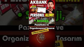 #Akbank Personel Alımı 🔗https://kariyer.akbank.com/  #ilan #PersonelAlımı #Kariyer
