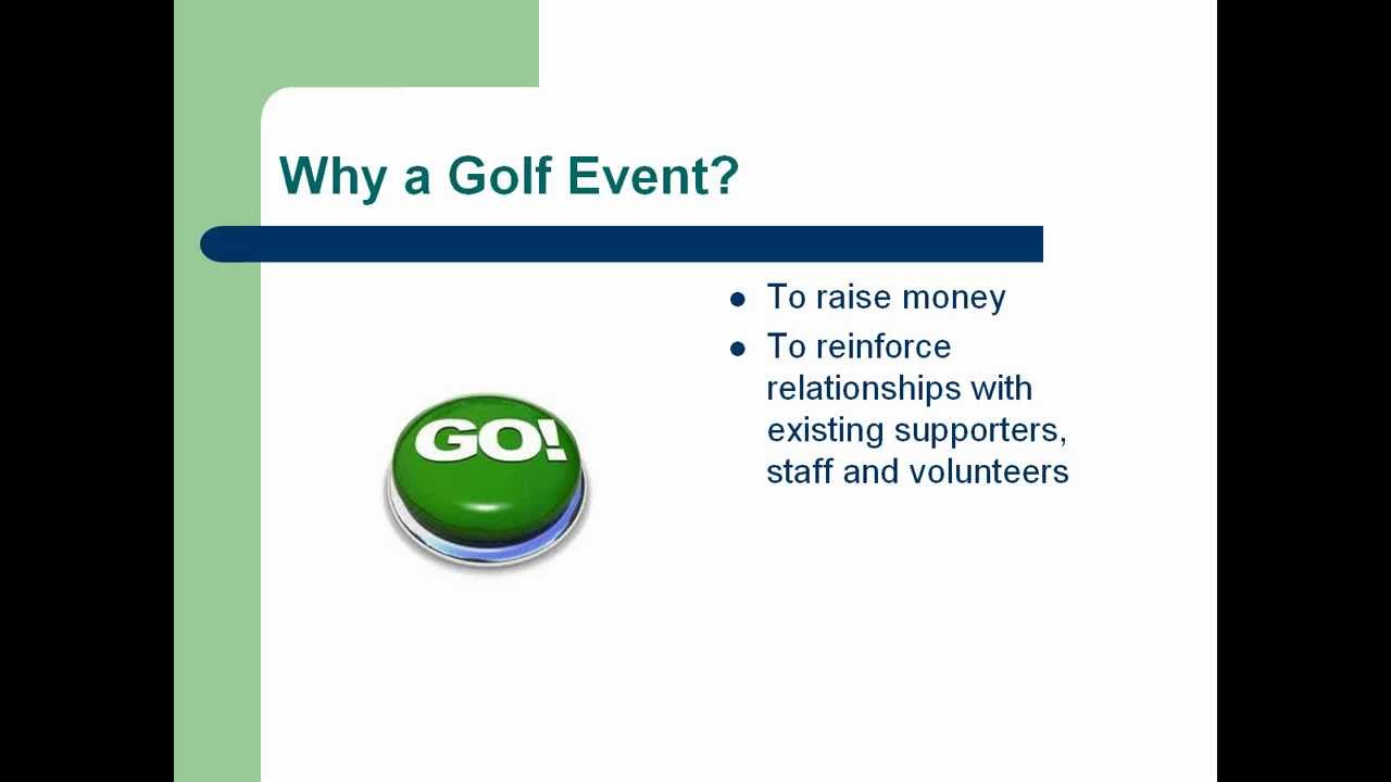 Planning a Golf Event