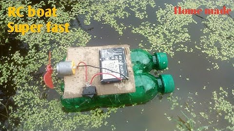 How to make RC boat Super fast RC boat AK Experiment Abhishek