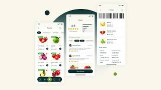 Grocery App Design in Figma | Grocery App UI Design | App UIUX Design | UIUX Design | Mobile App UI