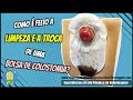 Como é feita a limpeza e a troca de um Bolsa de Colostomia?