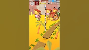 Tower Run | Level 26 | walkthrough solution #Shorts