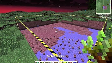 Tekkit! Making tutorial area and using the filler