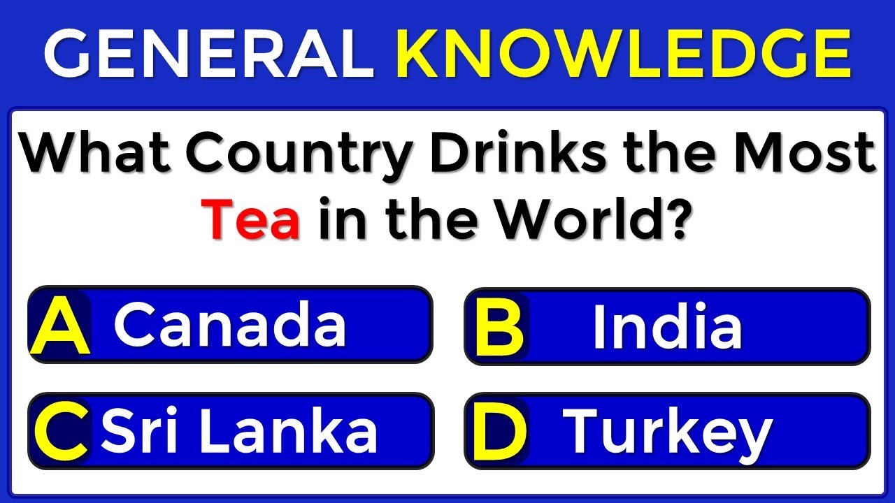 How Good is Your General Knowledge?🌟📚 General Knowledge Questions - YouTube