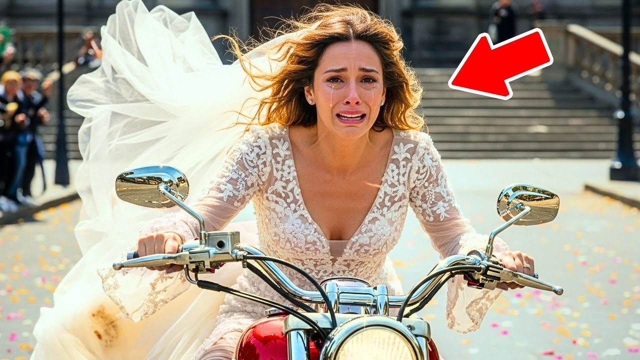 HUYÓ DEL ALTAR LLORANDO EN UNA MOTO… PERO NADIE IMAGINÓ QUIÉN LA ESPERABA AFUERA