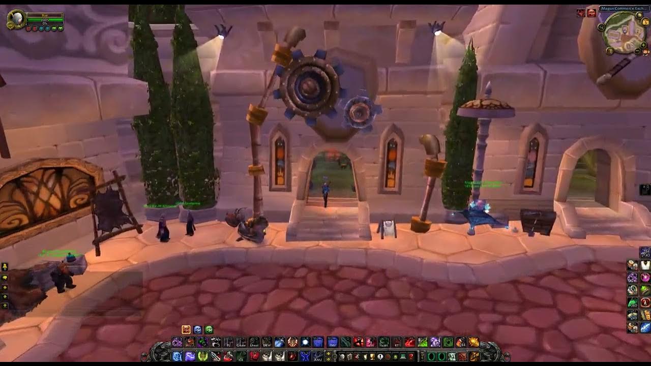 Dalaran Auction House Location (ENGINEERS ONLY), WoW Wotlk YouTube