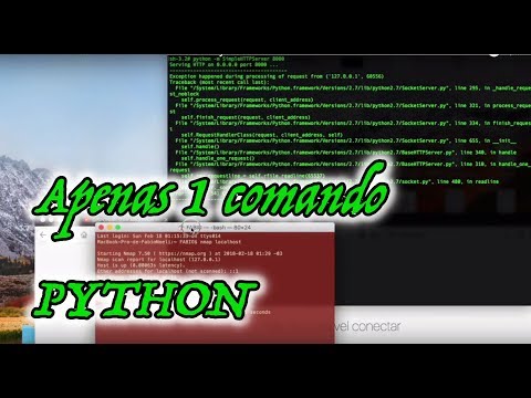 Compartilhando arquivos com 1 único comando em Python