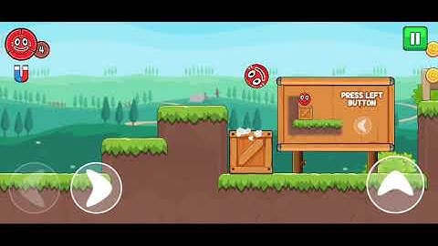 Bounce Ball 6: Red Bounce Ball Hero | Level 2  (Android, İOS)