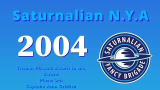 2004 Saturnalian Fancy Brigade - Pirates: Sworn To The Sword 9th Place
