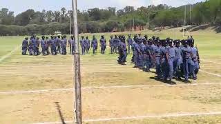 Tshwane SAPS Academy drill practice