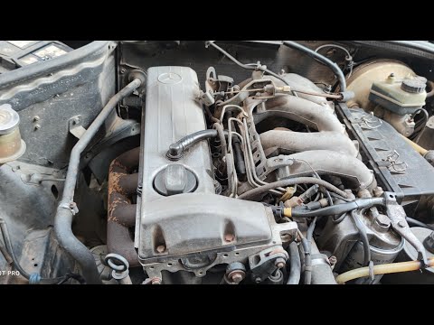 اصلاح بعض المشاكل في محرك السيارات مرسيدس بنز 190 Problème Le Moteur De La Voiture Mercedes Benz 190 