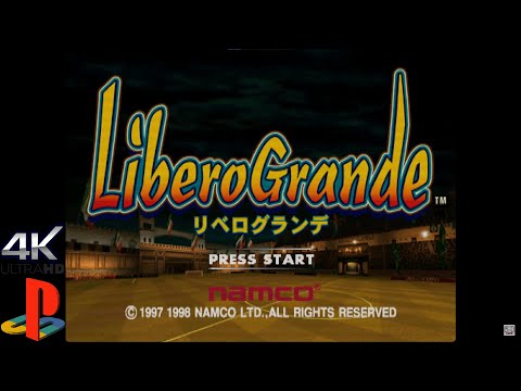 PS1 Gameplay - LIBERO GRANDE (JAPAN) (4K 60FPS)