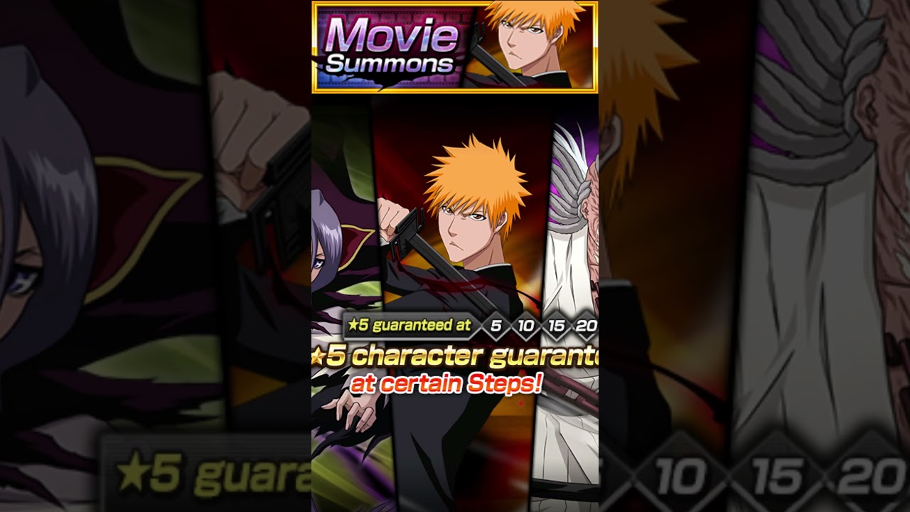 MOVIE SUMMONS RETURN {LEAK} Dark Rukia; Ichigo Bankai Banner Gacha - Leaks - Bleach: Brave Souls!
