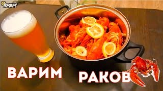 ВАРИМ РАКОВ К ПИВУ.. | How to cook crayfish BEER