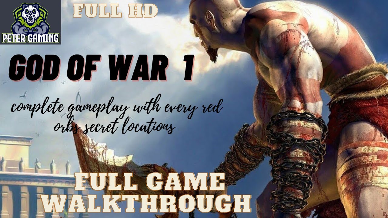 GOD OF WAR 1 FULL GAMEPLAY WALKTHROUGH in full HD - YouTube