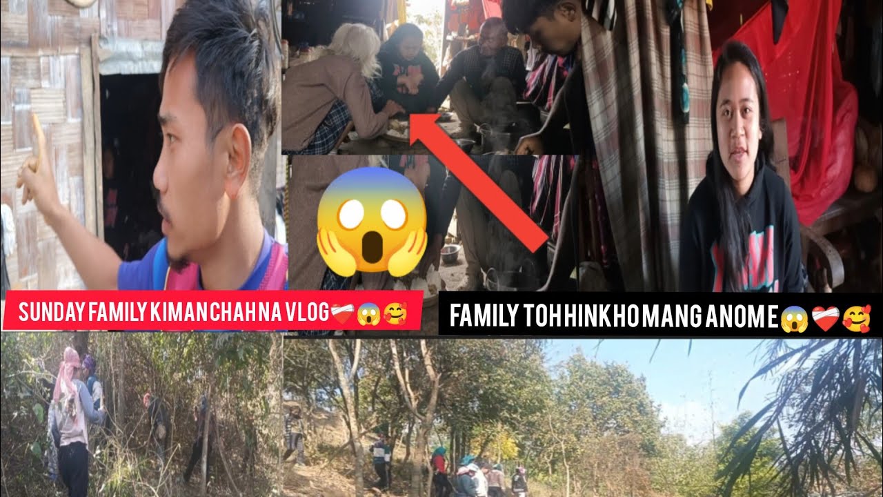 Sunday family kiman chah na vlog #viral #mukbang anom mong2 e @miminzgangteentertainment9429 😱🥰❤️‍🩹