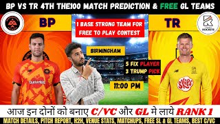 BPH vs TRT Dream11 Prediction, Birmingham Phoenix vs Trent Rockets Fantasy Team Analysis #bphvstrt screenshot 5
