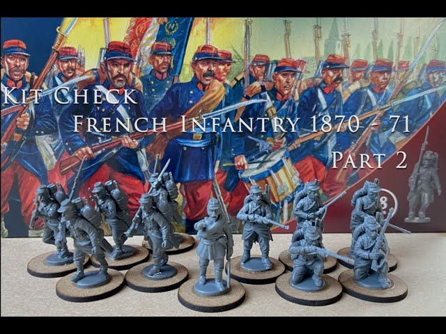 Perry Miniatures, Franco-Prussian War 1870 – 1871 Prussian Infantry  Advancing, 28 mm Scale Plastic Figures