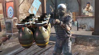 What If You Give the Diamond City Guards A Fat Man?