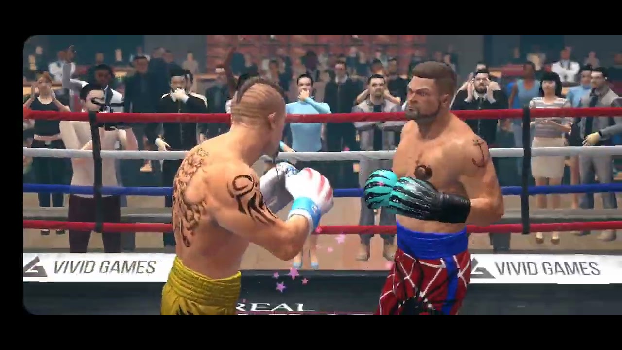 Real Boxing 2. LiGhTsOuT!!! (Freedom/Ravenheart/Odin's Eye) Equipment. 1st round K.O.!!