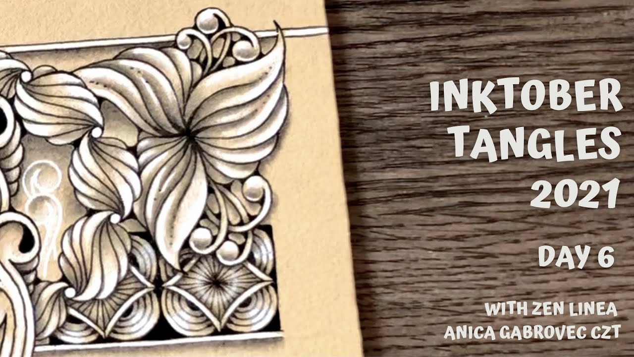 Inktober Tangles 2021 • Day 6 • BrrrSt