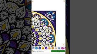 Happy Color #mandala 83
