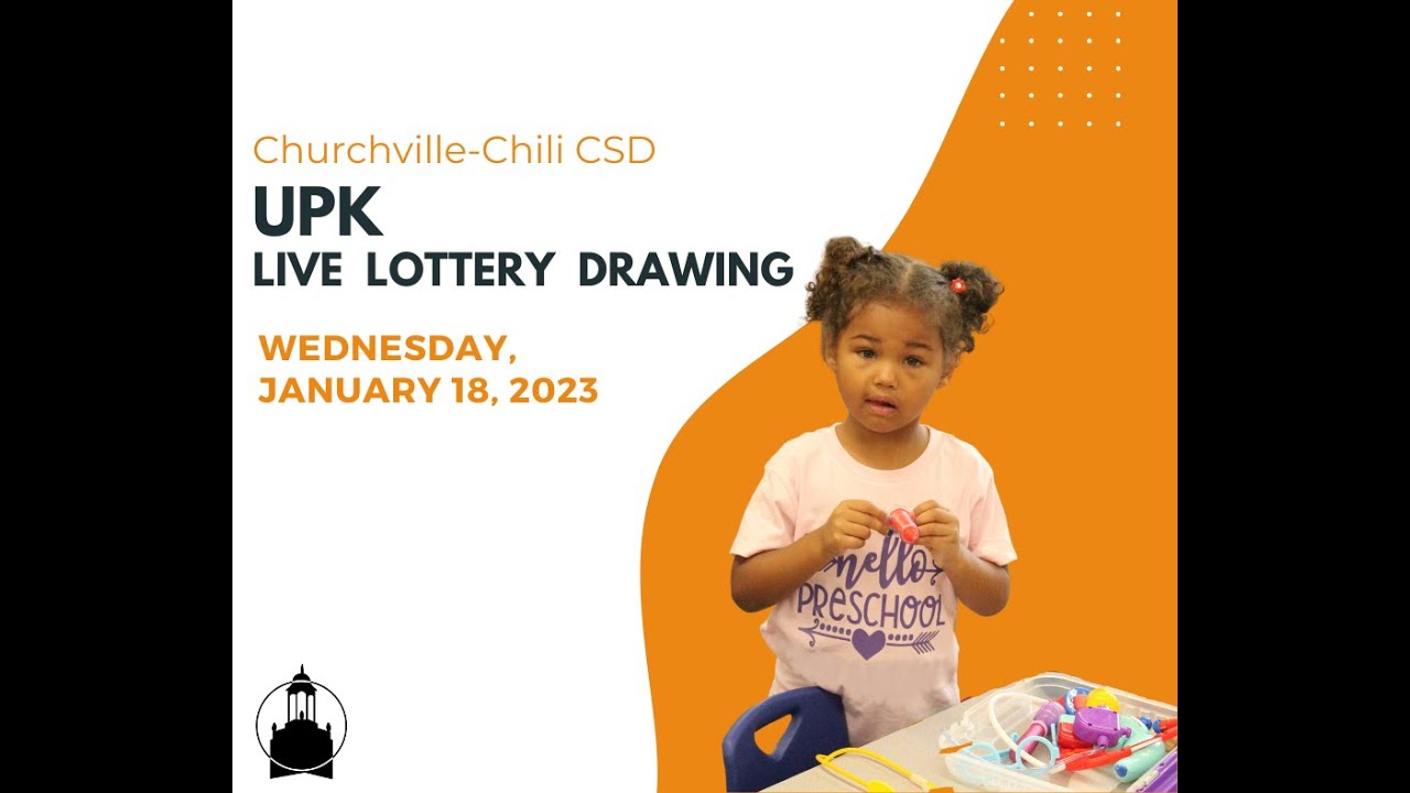 2023 ChurchvilleChili CSD UPK Lottery Drawing YouTube