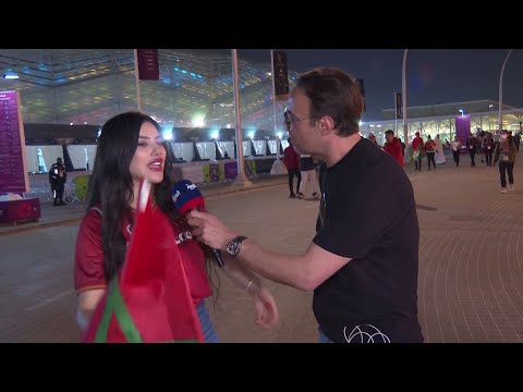 مشجعة مغربية تعبر ل العربية عن فرحتها بتأهل بلادها إلى دور ال8 في مونديال قطر