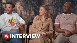 The 'Jurassic World Rebirth' Cast on Jonathan Bailey's Glasses, Creating a Horror Film, and More